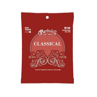 Martin M160 Classic Silverplated Hard Tension Ball End