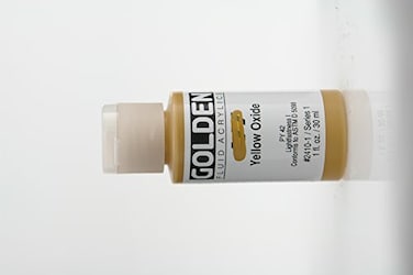 Golden Fluid Acrylic Paint 1 OunceYellow Oxide