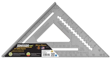 12 Johnny Square Aluminum Rafter Square