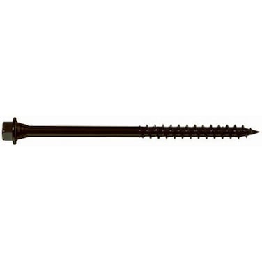 FastenMaster FMTLOK0412 TimberLOK HeavyDuty Wood Screw 4 Inches 12CountBlack