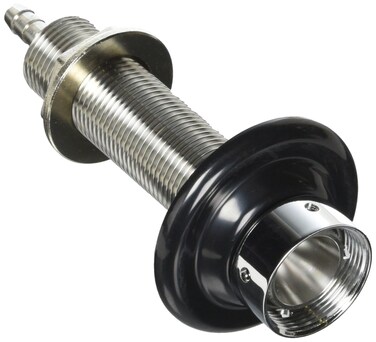 Kegco KC SHANK4 Shank with Nipple Assembly 4 18 Long Brass