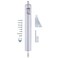Wright Products V150 Heavy Duty Pneumatic Closer Aluminum