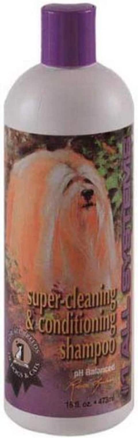 1 All Systems Super Cleaning and Conditioning Pet Shampoo 16Ounce