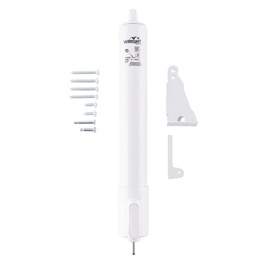Wright Products V2012WH Heavy Duty Screen and Storm Door TapNGo Pneumatic Closer White