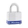 Master Lock 3D Outdoor Padlock with Key 1 Pack Silver