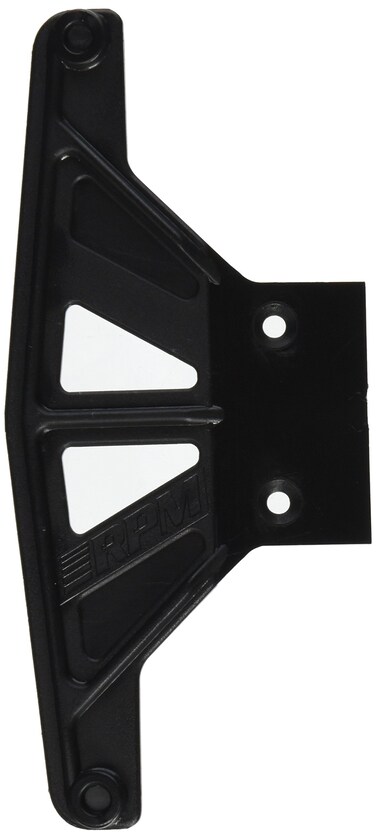 RPM Wide Front Bumper Black Rustler Stampede Bandit Black