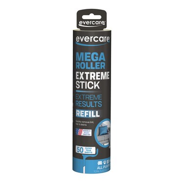 Evercare Large Surface Mega Pet Roller Refill 50 Layers