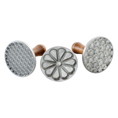 Nordic Ware 01235  Heirloom Cookie Stamps Grey