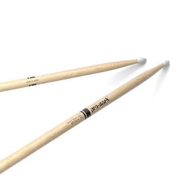 ProMark Drum Sticks  Classic Attack 5A Shira Kashi Oak Drumsticks Oval Nylon Tip One Pair