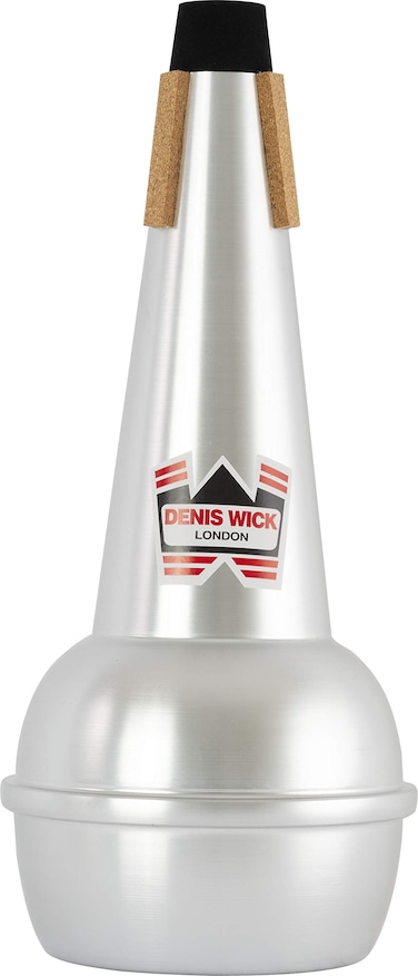 Denis Wick Bass Trombone Straight Mute  Aluminum Mute for Bass Trombone  Accessories for Brass Instruments  Metal Mute for Low Tone Register  Straight Mute for Performance  14 x 9 x 9 inches