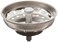 Plumb Pak K22022 Replacement Fixed Post Strainer Basket Stainless Steel 312 In