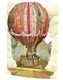 Santoro Interactive 3D Swing Greeting Card Hot Air Balloon