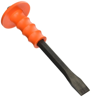 Mayhew Select 12405 1by12Inch Handguarded Cold Chisel  Black