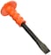 Mayhew Select 12405 1by12Inch Handguarded Cold Chisel  Black