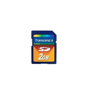Transcend 2 GB SD Flash Memory Card TS2GSDC 2GB SD Memory Card Transcend Secure Digital Memory
