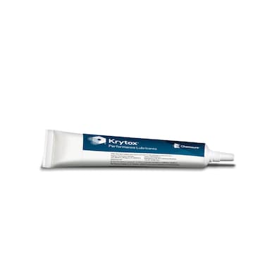 Krytox by Chemours GPL 205 Grease Pure PFPE  PTFE  2 oz Tube White Buttery D12340470