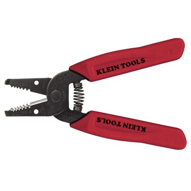 Klein Tools 11046 Wire Stripper Wire Cutter for 1626 AWG Stranded wire Compact Nose with Precisionground Stripping Holes Made in USA