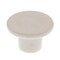 Amerock  Cabinet Knob  White  114 inch 32 mm Diameter  Everyday Heritage  1 Pack  Drawer Knob  Cabinet Hardware