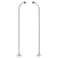 Kingston Brass CC471 Vintage Double Offset Bath Supply 25Inch Polished Chrome