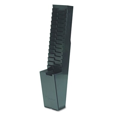 Acroprint 810118000 25Pocket Expanding Time Card Rack Plastic Black