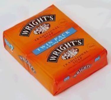 Wrights Traditional Soap with Coal Tar Fragrance Twin Pack Count 3 6 bars in total