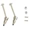 Redcat Racing Front Universal Shafts LApprox 484Mm with 15 X 68Mm Pins  Nuts M25 for Sumo Rc