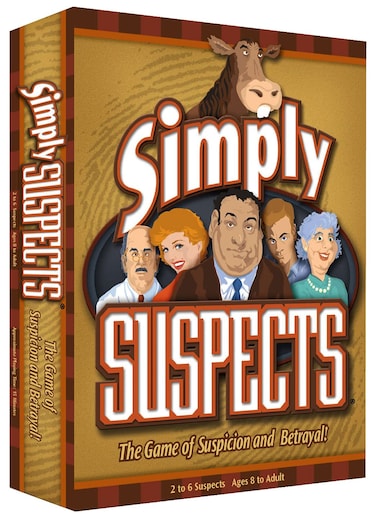 Simply Suspects  Strategy Board Game  from Spy Alley