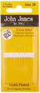 Gold Tapestry Hand NeedlesSize 28 3Pkg