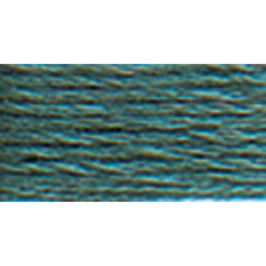 DMC 1173768 Mouline Stranded Cotton Six Strand Embroidery Floss Thread Dark Grey Green 87Yard