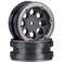 Axial AX8087 8Hole 19 Beadlock Wheel Black Set of 2 AXIC8087