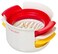 Prepworks by Progressive Compact Egg Slicerwhite red and yellow