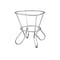 HIC Roasting Wire Spiral Ham Holder and Roasting Rack For Ham up to 10Pounds
