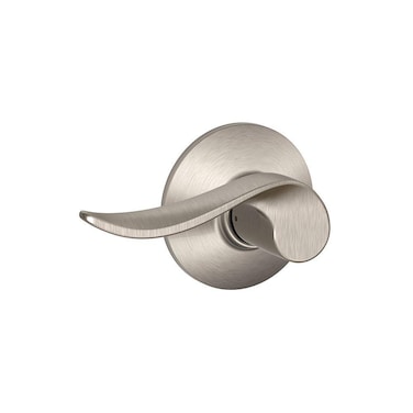 Schlage F10 SAC 619 Sacramento Door Lever Hall  Closet Passage Lock Satin Nickel