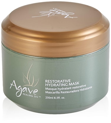 Agave Restorative Hydrating Mask Intensive Hair Treatment for Dry Damaged Hair Hydrates and Heals Vegan 85 Oz