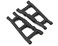 RPM 80702 FrontRear AArms Black SlashStampede 4x4 Black
