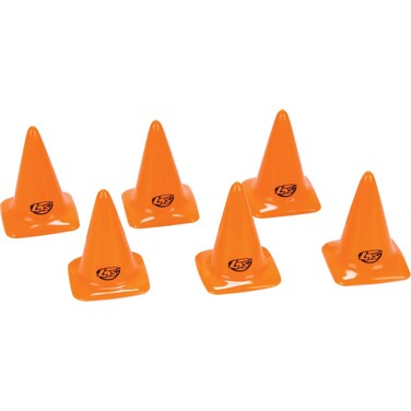 Losi CourseTrack Cones Orange 275 6 LOSB1107 Electric CarTruck Option Parts