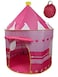 POCO DIVO Crown Princess Castle Girls Outdoor Tent Pink Indoor Play House