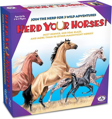 Herd Your Horses Game  Experience the Thrill of a Wild Horse RoundUp for 24 Players Ages 8