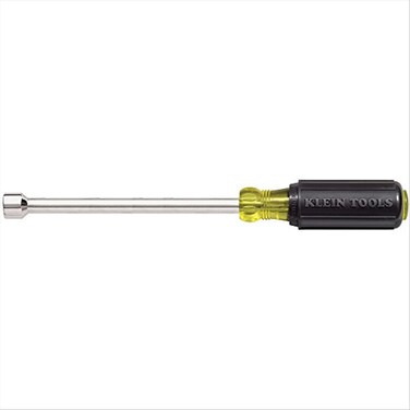 Klein Tools 6461132 1132Inch Hex Nut Driver Made in USA 6Inch Hollow Shaft and Cushion Grip Handle