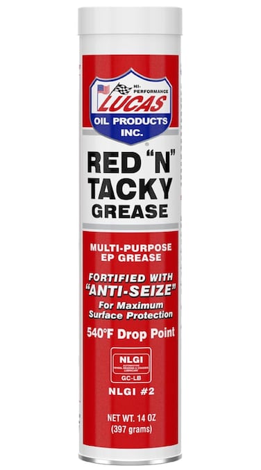 Lucas Oil 10005 Red N Tacky Grease  14 Ounce