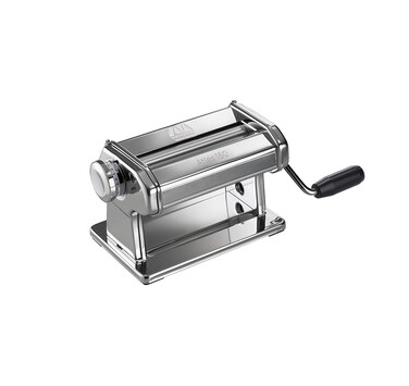 Marcato 8340 Atlas Pasta Dough Roller Made in Italy Includes 150Millimeter Roller with Hand Crank and Instructions Silver