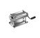 Marcato 8340 Atlas Pasta Dough Roller Made in Italy Includes 150Millimeter Roller with Hand Crank and Instructions Silver