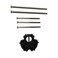 American Standard M9618180020A Cycle ValveDeep Rough In Kit Polished Chrome
