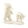 Department 56 Snowbabies Dog Days of Winter Porcelain Figurine 45 White