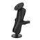 RAM Mounts Double Ball Mount with Two Round Plates RAM101U with Medium Arm for Drilldown Mounting
