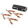 VEVOR 4Piece Snap Ring Pliers Set 007 Tip Diameter High Carbon Steel Straight and Bent Jaw Heavy Duty Internal and External Circlip Pliers Kit with Portable Tool Bag For Ring Remover Retaining
