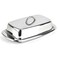 Cuisinox Stainless Steel Butter Dish with Lid 4 x 75