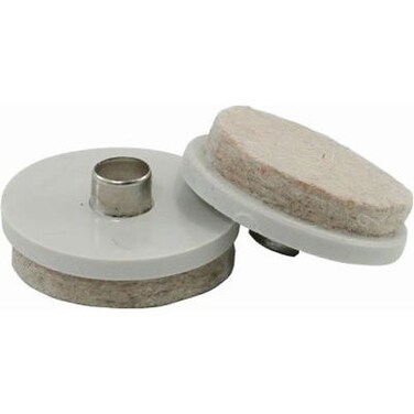 Shepherd Hardware 9935 112Inch Felt Nail On Furniture Pads 4PackBeige
