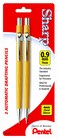 Pentel Sharp Automatic Drafting Pencils 09 mm Black Pack Of 2