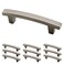 Franklin Brass P29519K904B Pierce Kitchen or Furniture Cabinet Hardware Drawer Handle Pull 3 76mm Heirloom Silver 10 Count